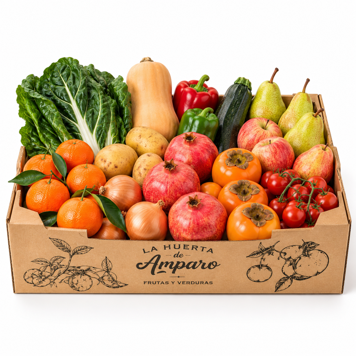 Caja de fruta y verdura de temporada – 12 kg aprox